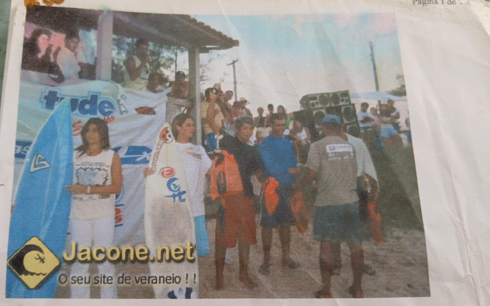 Surfistas em Jaconé